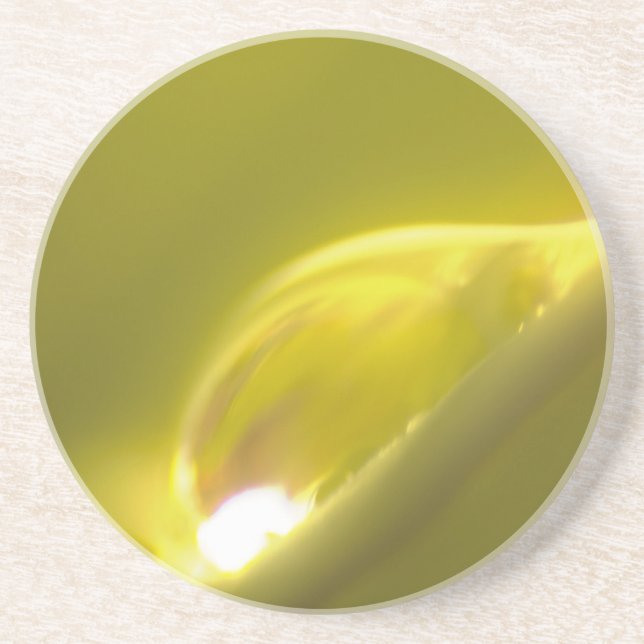 En Grès Dessous de verre de goutte d'eau 3 (Devant)