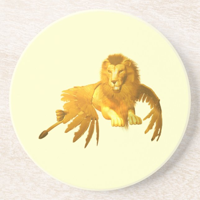 En Grès Dessous de verre de Gryphon (Devant)