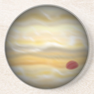 En Grès Dessous de verre de Jupiter