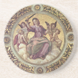 En Grès Dessous de verre de justice
