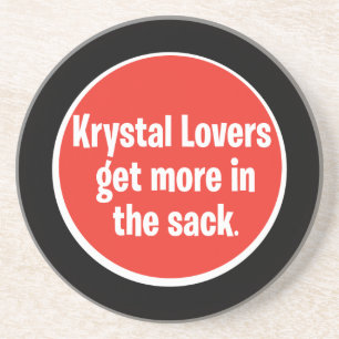 En Grès Dessous de verre de Krystal