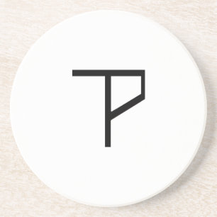 En Grès Dessous de verre de logo de Fed