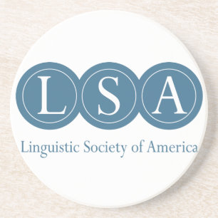 En Grès Dessous de verre de logo de LSA