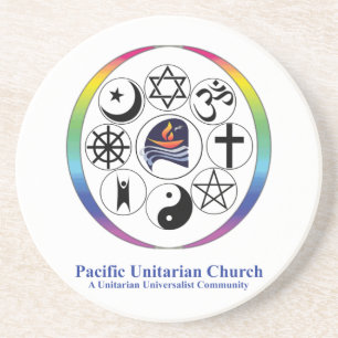 En Grès Dessous de verre de logo de PUC