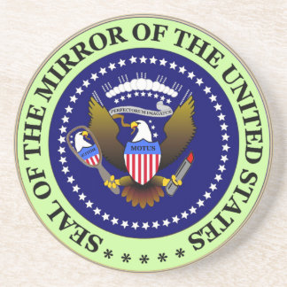 En Grès Dessous de verre de MOTUS SEAL-GREEN