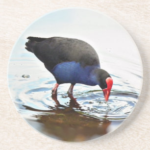 En Grès Dessous de verre de Pukeko