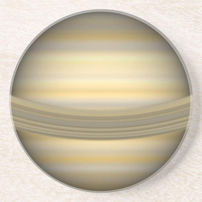 En Grès Dessous de verre de Saturn (Devant)