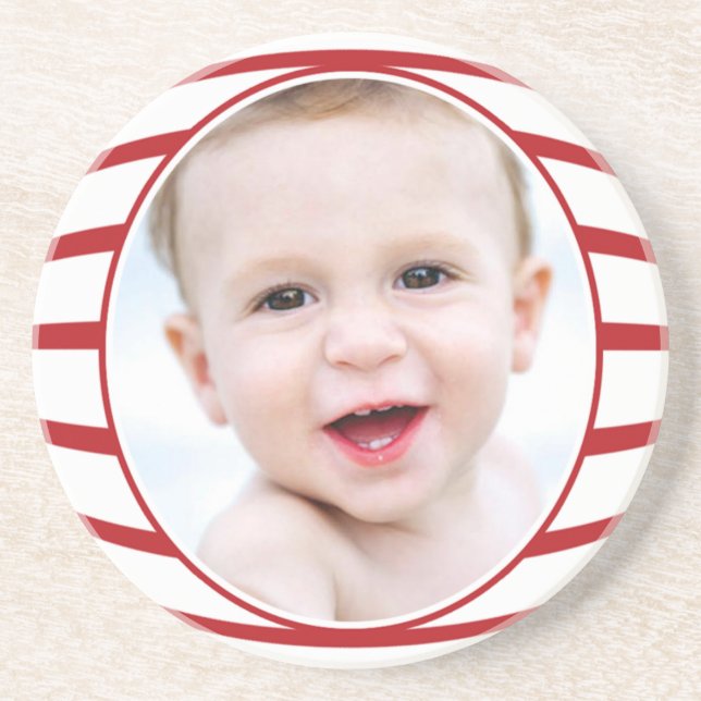 En Grès Dessous de verre de vacances photo (Devant)