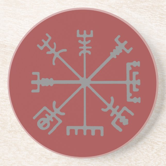 En Grès Dessous de verre de Vegvisir (Devant)