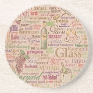 En Grès Dessous de verre de vin