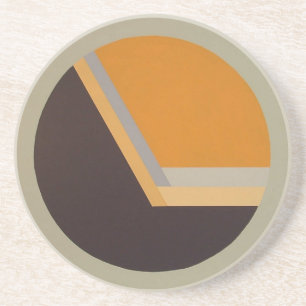 En Grès Dessous de verre DecoSphere (tangerine)
