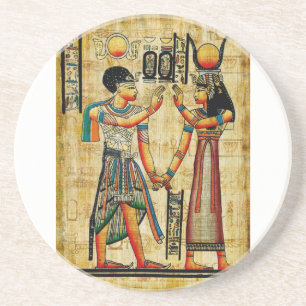 En Grès Dessous de verre d'Egypte antique 5