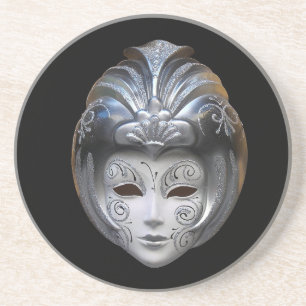 En Grès Dessous de verre des masques vénitiens