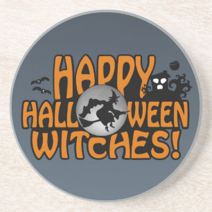 En Grès Dessous de verre d'Halloween