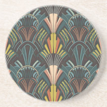 Dessous de verre d'inspiration Art déco