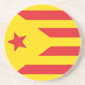 En Grès Dessous de verre Drapeau Catalan "Serenya"