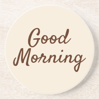 En Grès Dessous de verre du bon matin - Cuisine minimalist