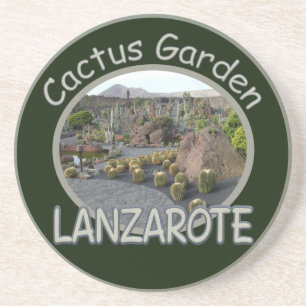 En Grès Dessous de verre du jardin de Cactus