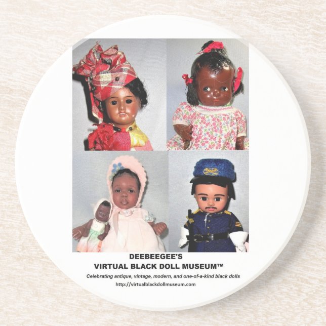 En Grès Dessous de verre du musée rond (Devant)