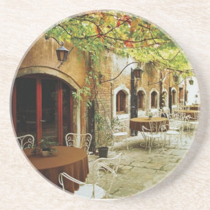 EN GRÈS DESSOUS DE VERRE DU VILLAGE ITALIEN