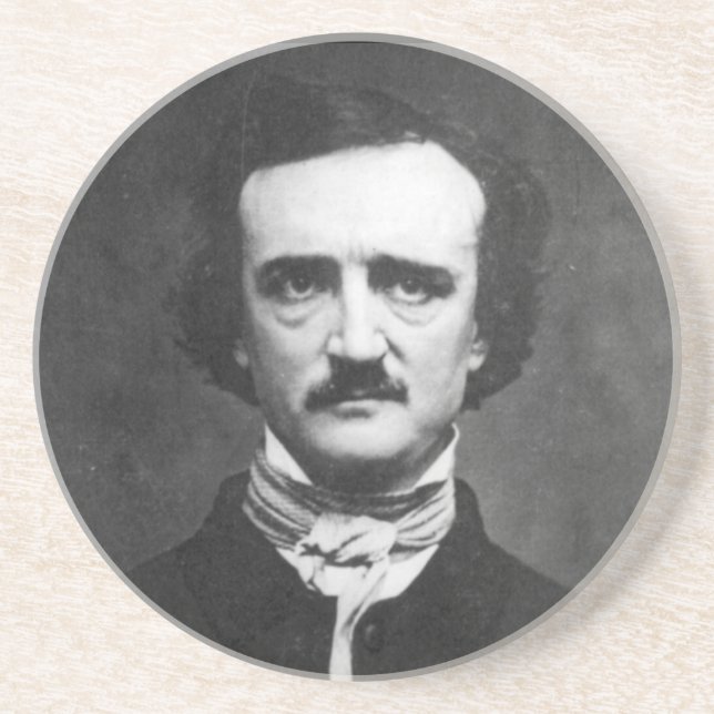 En Grès Dessous de verre Edgar Allan Poe (Devant)