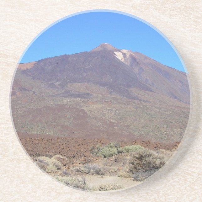 En Grès Dessous de verre El Teide (Devant)