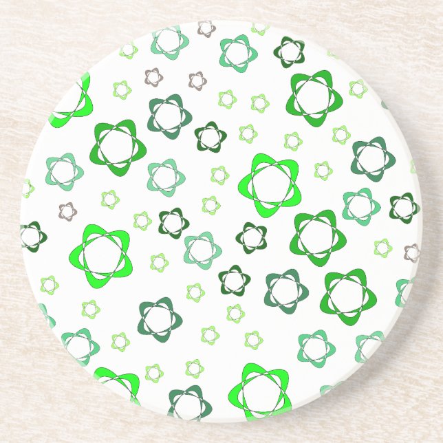 En Grès Dessous de verre étoilé (Devant)