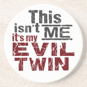 En Grès Dessous de verre Evil Twin