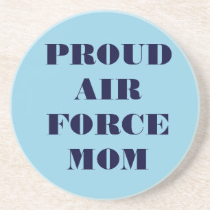 En Grès Dessous de verre Fier Air Force Maman