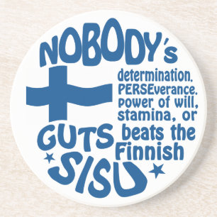 En Grès Dessous de verre finlandais de SISU