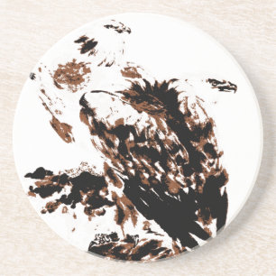 En Grès Dessous de verre Freedom Eagles