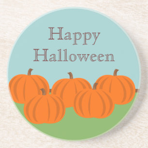 En Grès Dessous de verre Halloween citrouille Patch
