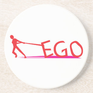 En Grès Dessous de verre Homme et Ego