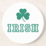 En Grès Dessous de verre irlandais<br><div class="desc">Dessous de verre de boissons irlandaises en grès.</div>