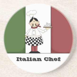 En Grès Dessous de verre italiens du chef #7