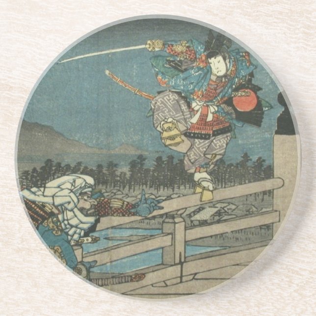En Grès Dessous de verre japonais (Devant)