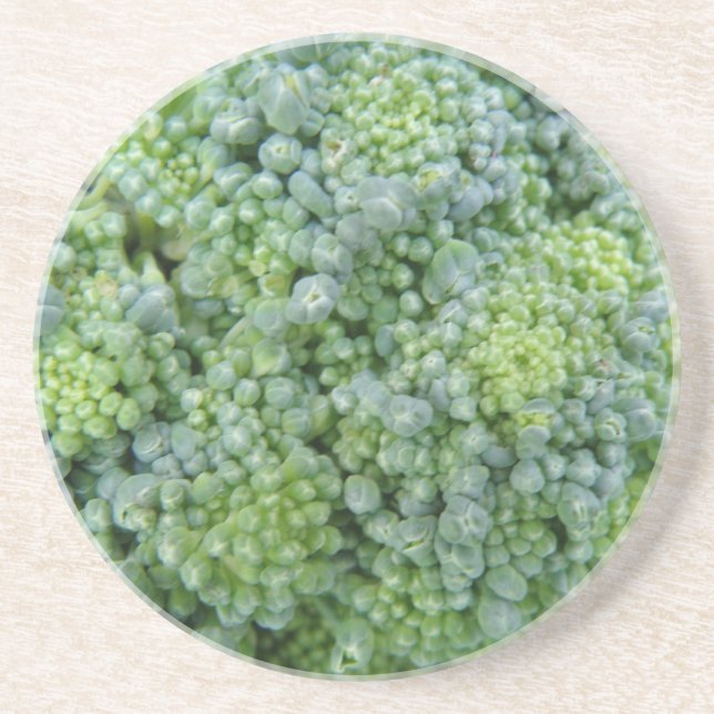 En Grès Dessous de verre Macro Broccoli (Devant)
