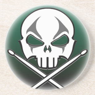 En Grès Dessous de verre métallique lourd Dessous de verre