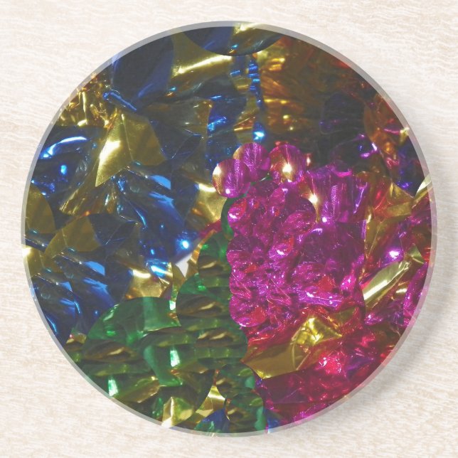 En Grès Dessous de verre Mix multicolore (Devant)