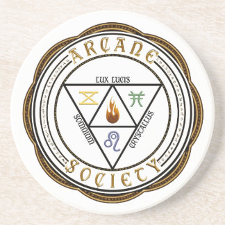 En Grès Dessous de verre mystérieux