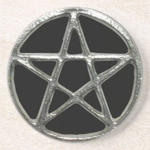 En Grès Dessous de verre Pentacle