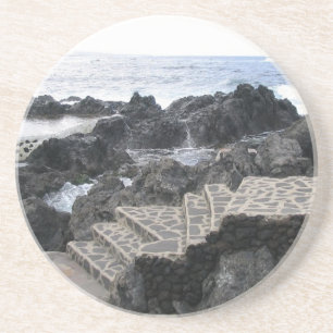 En Grès Dessous de verre personnalisé Garachico, Tenerife