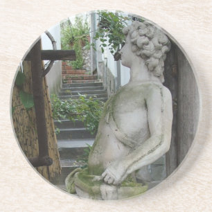 En Grès Dessous de verre personnalisé Italie romantique