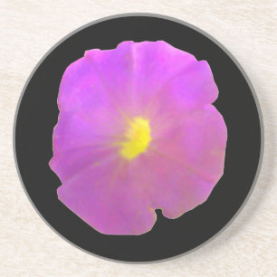 En Grès Dessous de verre pétuniens violets