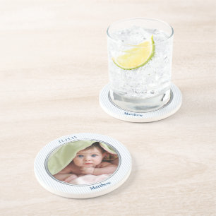 En Grès Dessous de verre photo bébé