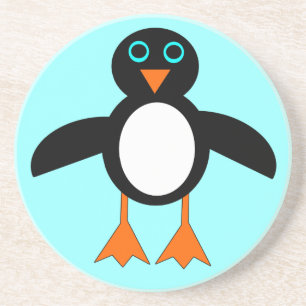 En Grès Dessous de verre Pingouin Mignon