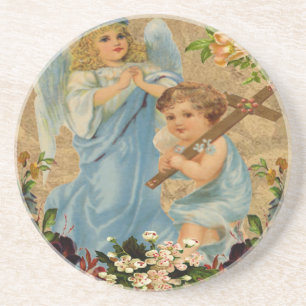 En Grès Dessous de verre pour enfants Angel