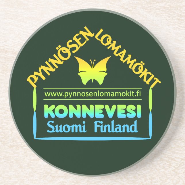 En Grès Dessous de verre Pynnösen Lomamökit (Devant)