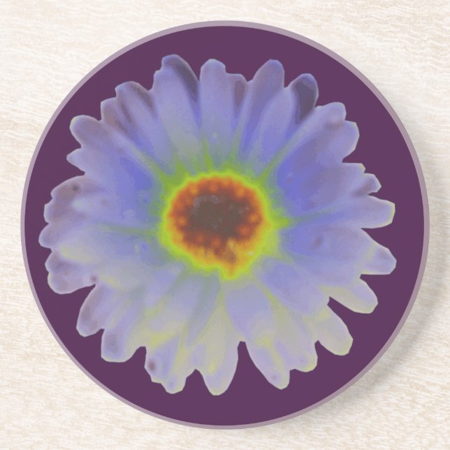 En Grès Dessous de verre Rainbow Marigold (Devant)