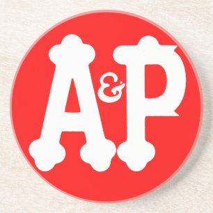 En Grès Dessous de verre Retro Atlantic & Pacific